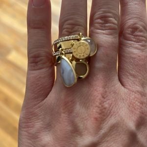 Henri Bendel Gold- Size 7 Ring